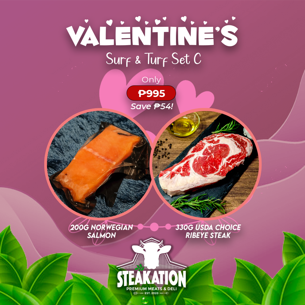 Valentine's Surf & Turf Sets