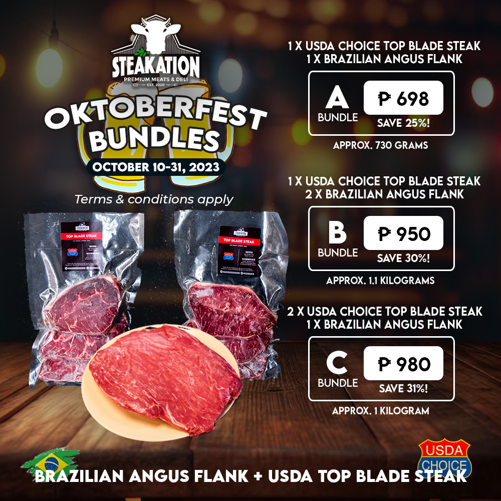 Oktoberfest Bundles: Brazilian Angus Flank & USDA Top Blade