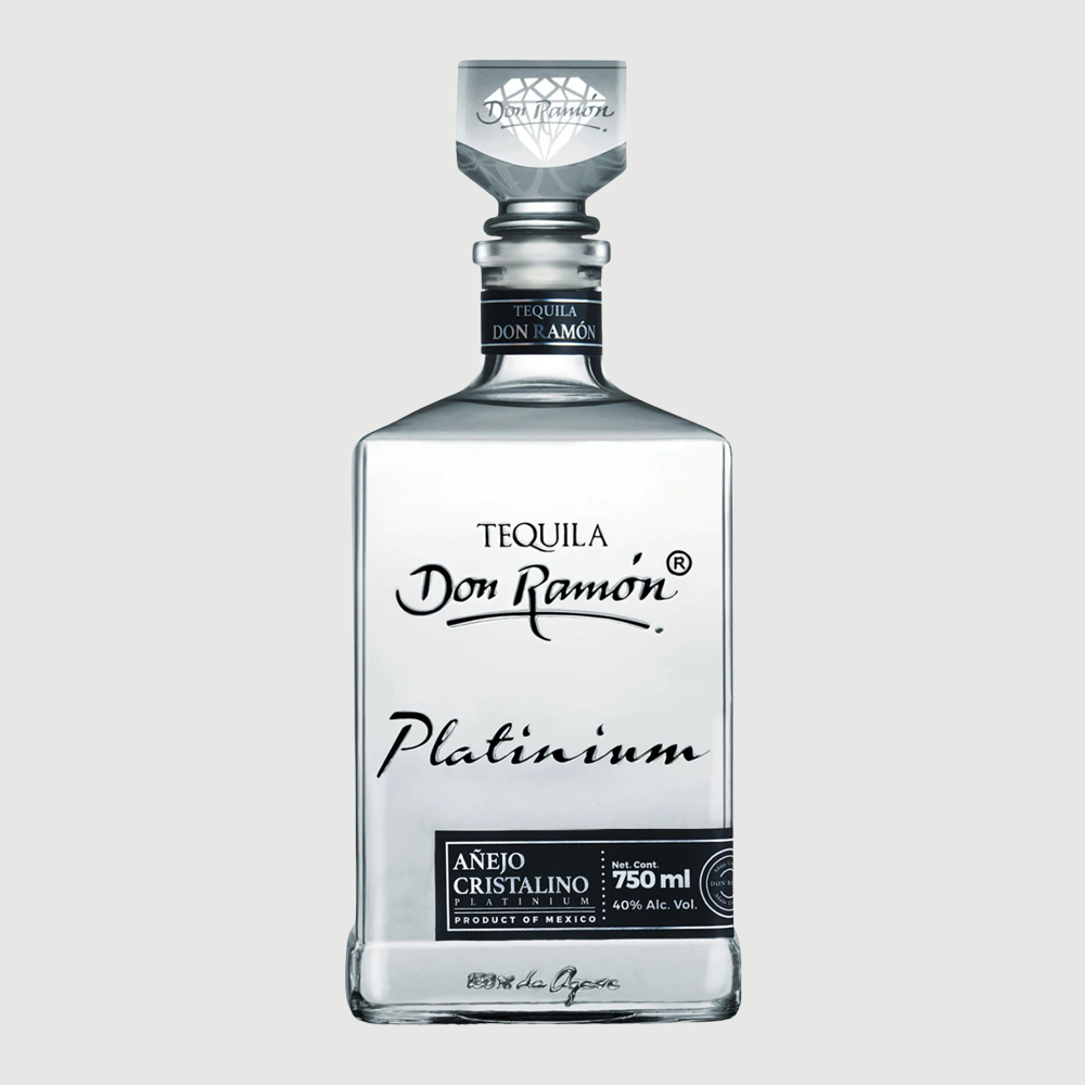 Don Ramon Tequila Platinium Añejo Cristalino