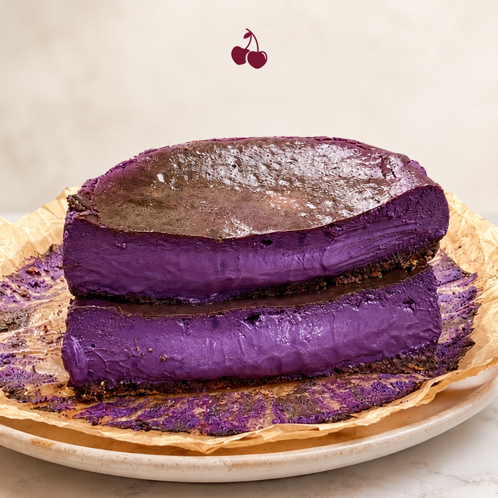 Ube Basque Tarta De Queso