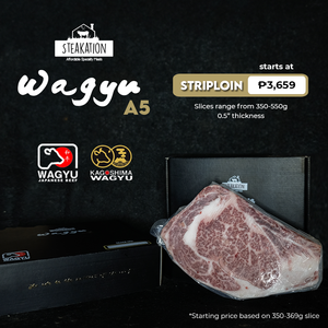 A5 Kagoshima Wagyu Striploin (Japan)