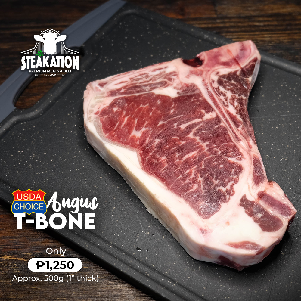 USDA Choice Angus T-Bone – Steakation PH
