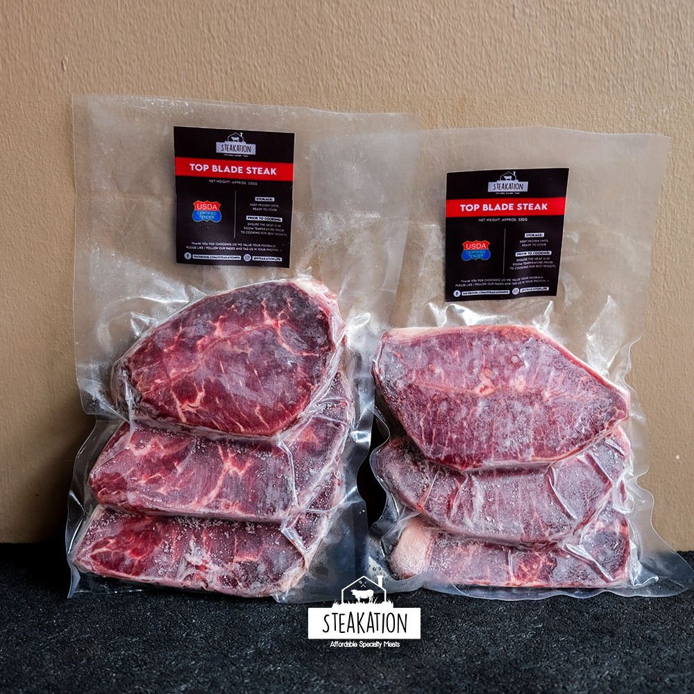 Top Blade USDA Top Blade Steak (Choice Grade) – Steakation PH